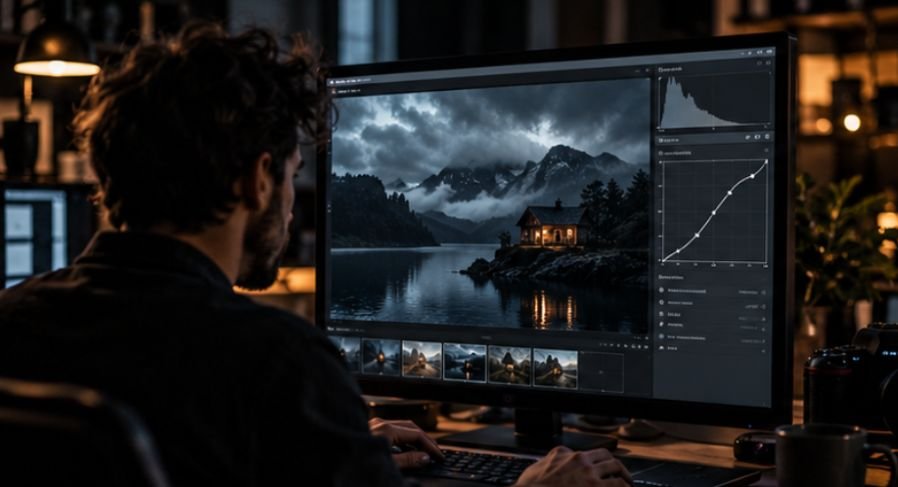 How to Edit Moody Dark Photography Without Crushing Details