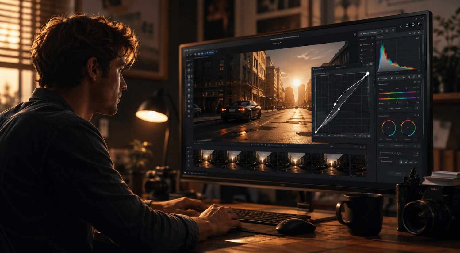 Create a Cinematic Look With the Tone Curve