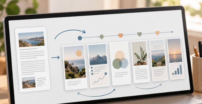 Use the 1–3–3–1 Carousel Framework